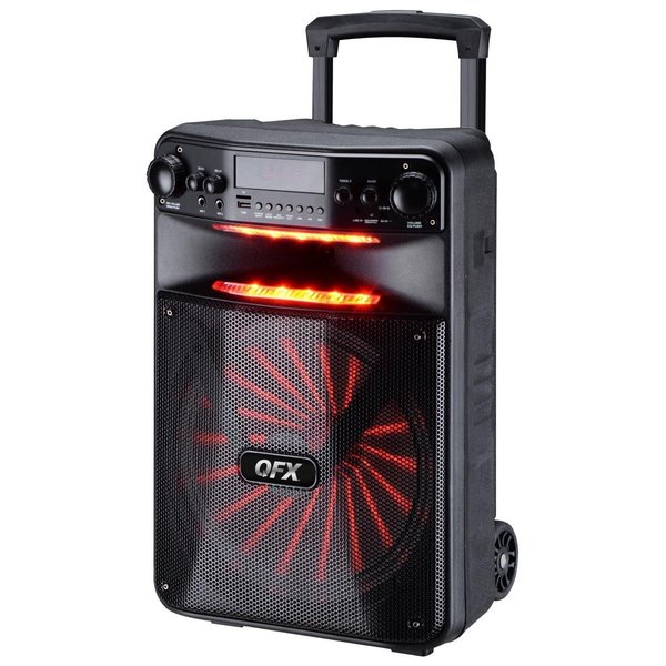 Qfx QFX PBX-1210 12 in. Smart App Controlled Party Speaker with New Light Effects PBX-1210